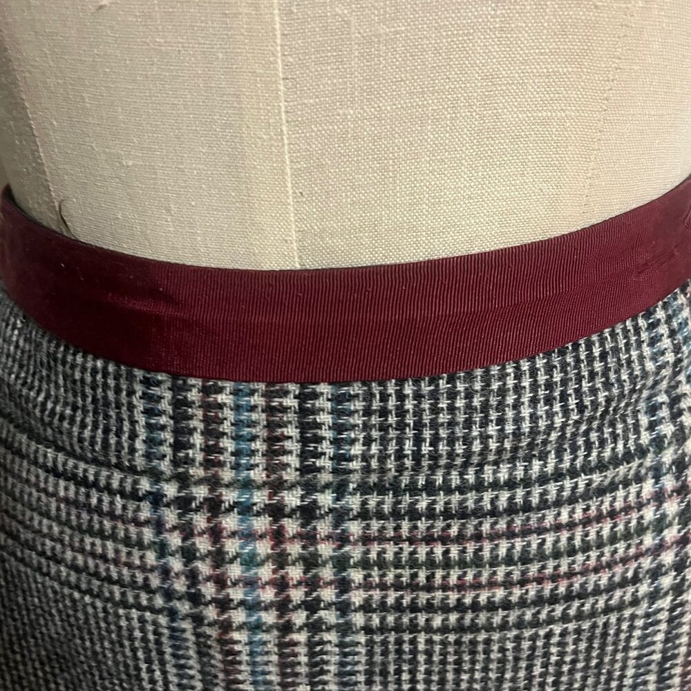 BODEN British Tweed by MOON Wool Pencil Skirt Size 16 - Picture 3 of 8